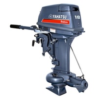 Moteur hors-bord à jet YAHATSU 2 temps 18 CV, moteur marin compatible avec les moteurs et pièces détachées d'origine TOHATSU.