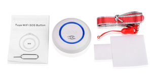 ปุ่มฉุกเฉิน TY-SOS-1 Tuya WiFi SOS พร้อมการแจ้งเตือนผ่านแอป Smart Life ปุ่มกดแจ้งเตือนเพียงครั้งเดียว ดีไซน์ติดผนังสำหรับผู้สูงอายุและเด็ก - Product Image 6
