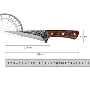 プロの職人ウッドハンドルステンレス鋼シャープキッチンフィッシュフィレットボーンナイフギフトボックス付き - Product Image 5