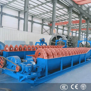 Machine à laver le sable en spirale multifonctionnelle à faible coût avec certification CE ISO, lave-sable à vis - Product Image 2