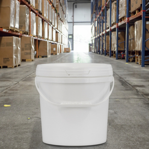 7.5L cấp thực phẩm HDPE Vòng Nhựa thùng với nắp bền <span class=keywords><strong>container</strong></span> cho công nghiệp chất lỏng & hóa chất - Product Image 1