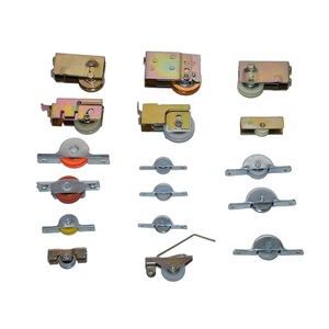 Accesorios para puertas y ventanas enrollables Ventanas correderas simples o dobles de aluminio con rodillos para ventanas de aleación de zinc - Product Image 4