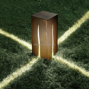 <span class=keywords><strong>Lumi</strong></span>ère décorative en métal de boîte d'éclairage de sculpture de <span class=keywords><strong>jardin</strong></span> en métal - Product Image 2