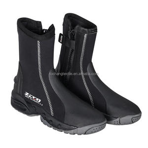 Hombres reciclados 3Mm 5Mm negro pesca caza antideslizante goma traje húmedo suela zapatos <span class=keywords><strong>para</strong></span> <span class=keywords><strong>aletas</strong></span> playa seguridad neopreno Surf buceo botas - Product Image 5