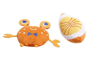 Collection de jouets pour chiens Fruit légume Forme animale hors stock Grignoter Squeak son résistant aux morsures dentition jouet pour animaux de compagnie - Product Image 2