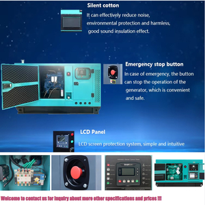जियूई इंजन 40kw 50kva 50kva 60kva 60kva 60kva 60kva 60kva 60kva ओपन फ्रेम मूक इलेक्ट्रिक इन्वर्टर जनरेटर डीजल - Product Image 3