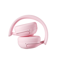 Casque Bluetooth sans fil pour enfants, logo personnalisé OEM, réduction de bruit ANC, prise en charge de l'application, écouteurs pour enfants