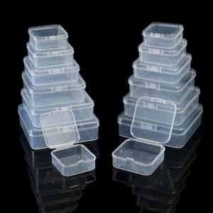 Vierkante Pp Plastic Doorschijnende Verpakkingsdoos Met Deksel Sublengte Opslag Juwelendoos - Product Image 1