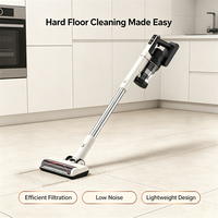 Aspirateur sans fil intelligent à capteur infrarouge, aspiration puissante, filtration de la poussière à 99,97 %, léger, pour le nettoyage de toutes les surfaces à la maison