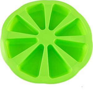 Molde de Silicona para Scones, Triangular, 8 Cavidades, para Pizza, Pastel, Pan de Maíz, Brownies, Muffins y Jabón, Herramienta para Hornear - Product Image 2