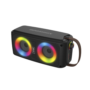 BKK プライベート充電式ステレオスピーカー 屋外ワイヤレススピーカー ポータブルBTブームボックス FMラジオ内蔵バッテリー搭載 - Product Image 2