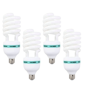 หลอดไฟ CFL E27 สีขาว รูปตัวยู 6000K แสงนุ่มนวล 6000 ชั่วโมง 80lm/W 2000 ลูเมน ฐานพลาสติก AC 220V รับประกัน 2 ปี - Product Image 3