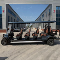 Voiturette de golf électrique 1-2 places pour passagers, à batterie, type moto