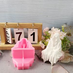 Moldes de fundición de resina hechos a mano para adornos decorativos DIY estilo Ins silicona Dios DE LA MUERTE moldes W0361 - Product Image 1