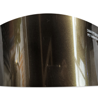 WRAPMASTER 1.52*17 mètres Film de protection pour véhicules PET Bronze doré