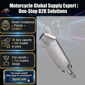 Silencieux d'échappement universel sans lacet pour <span class=keywords><strong>moto</strong></span> Tenere 700 2019 à <span class=keywords><strong>2023</strong></span> XTZ690 T7 T700 M1 - Product Image 1