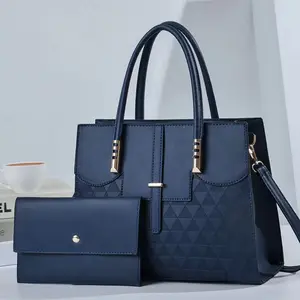 Sacs à main de grande capacité de marque New Designer Luxury Ladies office Handbags Sac à main en cuir Pu tendance Sacs fourre-tout