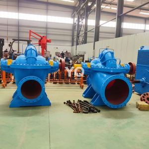 Pompe centrifuge horizontale haute tension à double carter fendu avec turbine et aspiration centrifuge pour eau - Product Image 6