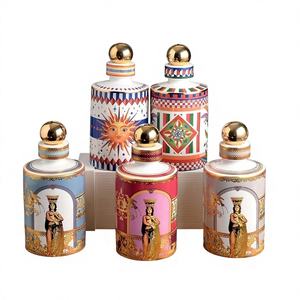 ขวดพอร์เพอร์รีพอร์ซเลนขนาดใหญ่สไตล์ยุโรปสำหรับน้ำมันหอมระเหย  ตกแต่งบ้าน  ปรับแต่งสีได้ตามต้องการ - Product Image 1