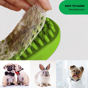 Pet <b>Bath</b> <b>Brush</b> TPR Material Pet <b>Bath</b> <b>Brush</b> for Hair Removal & Cat Hair Cleaning Innovative Pet Cleaning & Grooming Products - Product Image 3