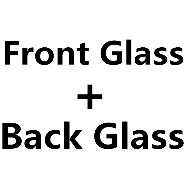 Anteriore in vetro + posteriore in vetro