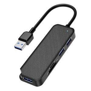Dock cho máy tính di động đa chức năng 5 1 đầu đọc thẻ SD & TF máy ảnh thẻ nhớ phổ đúng USB 3.0 2.0 Loại giao diện - Product Image 1
