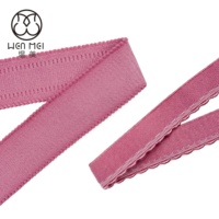 Sangle élastique jacquard en sergé antidérapante sur mesure, en nylon, pour soutien-gorge, vente en gros d'usine
