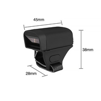 Super Mini escáner de código de barras inalámbrico portátil 1D 2D Qr lector de código interfaz USB para almacenes en stock