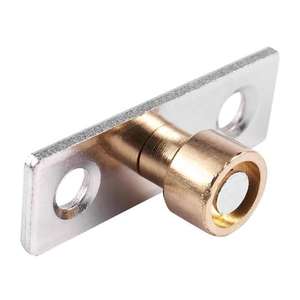 Industrial 12mm diámetro hierro madera puerta corredera guía Metal localizador tapón cocina baño sala de estar dormitorio hogar Oficina - Product Image 2