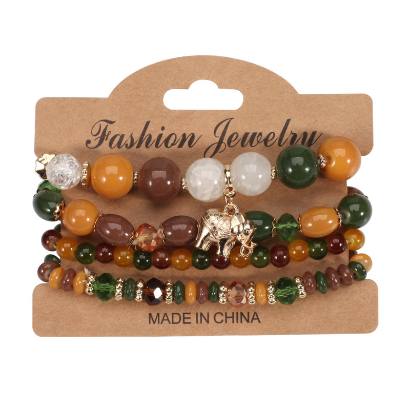 15 Models Bohemian Stackable Bracelets for