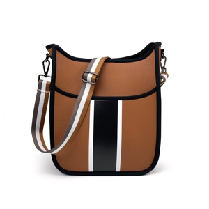 Summer New Fashion Ladies' Neoprene Luxury Small Messenger Bag Open Closure Ladies' Crossbody Shoulder Bag 3pcs quantité minimale de commande - Product Image 6