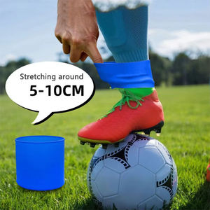 Nuevas Cintas Antideslizantes de Silicona para Fútbol, Protectores de Espinilleras para Adultos, Jóvenes y Niños, 3 Tamaños - Product Image 5