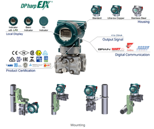 EJX Series Original Yokogawa EJX910A Multivariable for Differential Static & Mass Flow <b>Measurement</b> - Product Image 5