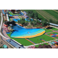 Parc Aquatique extérieur de Vide de Piscine De Vague de Tsunami Machine Équipement de Surf Vague À Vendre