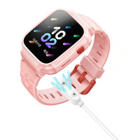 Câble de charge magnétique pour montre connectée avec support en plastique pour montre pour enfants Mibro T6C, charge USB
