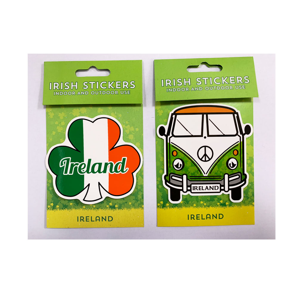 Customized Logo Printed Die Cut Shape Outdoor & Indoor Vinyl Decal Stickers PVC Stickers