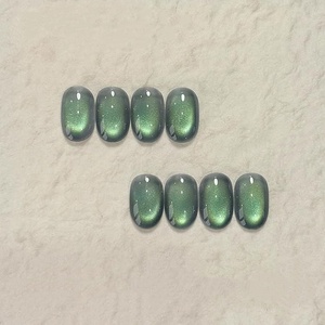 Cat Eye <b>Gel</b> <b>Nail</b> Polish Holographic Glitter Jelly <b>Nail</b> Polish with Magnet, Reflective Translucent UV <b>Gel</b> for Manicure Art DIY - Product Image 3