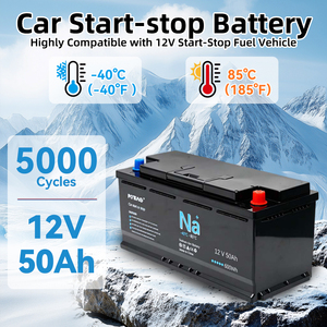 แบตเตอรี่สำรองสำหรับรถยนต์ 12V 50Ah ระบบสตาร์ท-สต็อป ชนิดโซเดียมไอออน พร้อมระบบจัดการแบตเตอรี่ (BMS) ใช้แทนแบตเตอรี่สตาร์ทรถยนต์แบบ <span class=keywords><strong>EFB</strong></span>/AGM - Product Image 2