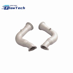 Collecteurs d'échappement droits en acier inoxydable T304 sur mesure pour Lamborghini Urus 4.0T V8 EA825, fixation directe, échappement de course - Product Image 3