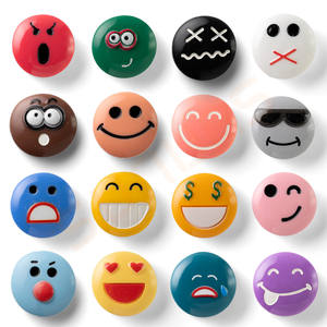 3D 생동감 있는 레진 인물 자석 스티커 결혼식 행사용 강력한 네오디뮴 자석 매끄러운 마감 평평한 디자인 - Product Image 2