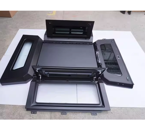 Couverture de benne rigide pliable en 4 parties, étanche, 4' 6'', pour Maverick Pickup 2012+, Ford Ranger & <span class=keywords><strong>Silverado</strong></span> 1500 Wildtrak - Product Image 4