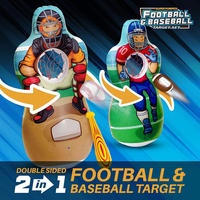 Ensemble de cibles gonflables géantes pour le football et le baseball, entraîneur de baseball, perfectionnez votre frappe, sports de jardin