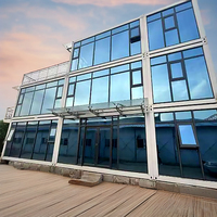Pliable à Prix Pas Cher 2 Étages Petite Maison Préfabriquée Ready Made Mini Luxe Modulaire avec Chambre Préfabriqué Maison Villa