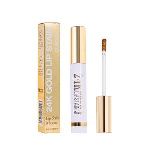 Masque et gloss pour les lèvres 24K Gold Burst, formule peel-off colorée longue durée, waterproof, non-tachante, base durable pour les lèvres, Private Labie - Product Image 1