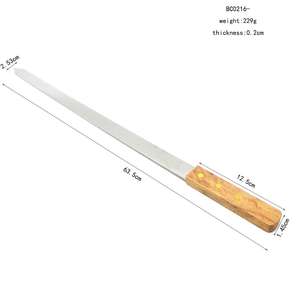 Brochettes de barbecue à manche en bois, brochettes de keob Shish de 1 pouce de <span class=keywords><strong>large</strong></span>, bâtonnets de cuisson plats - Product Image 2