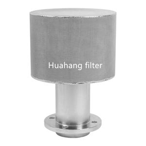 Último diseño SS 316 Tratamiento de aguas residuales Rosca interna Elemento de filtro de interfaz Filtro plisado de filtración de gas-líquido - Product Image 6