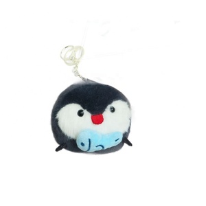 Angela <strong>Panda</strong> Pendant Plush Toy Doll Pull String Capybara <strong>Bag</strong> Charm Keychain Moving PP Cotton Unisex Wholesale - Product Image 5