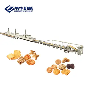 Fully Automatic Industrial Biscuit Making Machine Production Line