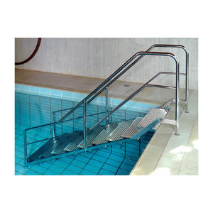 Extra Deep Swimming Pool Ladder Long Reach Pool <b>Step</b> Ladder With Five <b>Step</b> Design For Deep Water Entry And Large Pool - Product Image 1