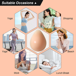 Protesi Mammaria in Silicone a Goccia OEM/ODM Senza Capezzolo, Post-Chirurgica, per Donne, per Mastectomia e Miglioramento del <span class=keywords><strong>Seno</strong></span> - Product Image 4